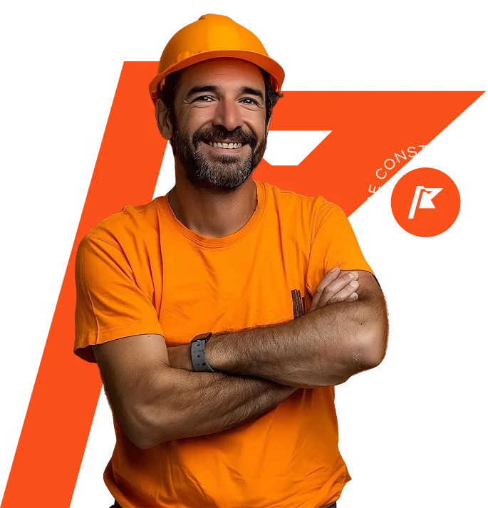 Profissional da Prime em obra de construção civil